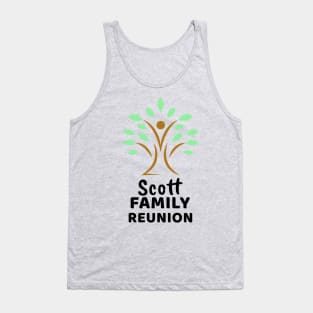 Scott Family Reunion Design Tank Top